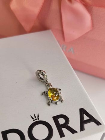 Charm Pendentif Tortue Marine - Argent 925 