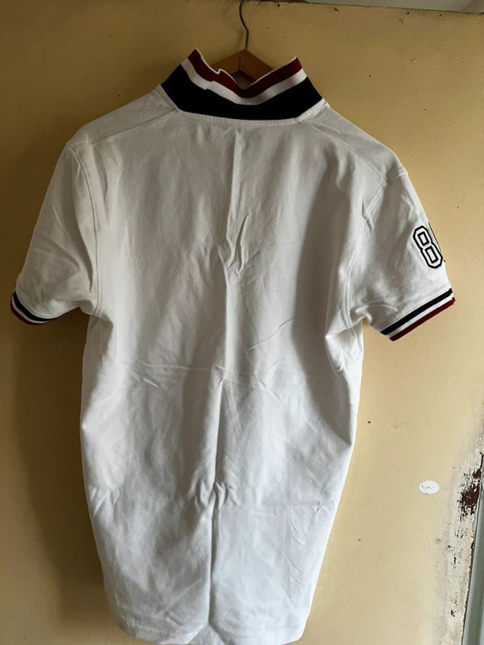 Polos TEX très bon état L blanc - photo numéro 5