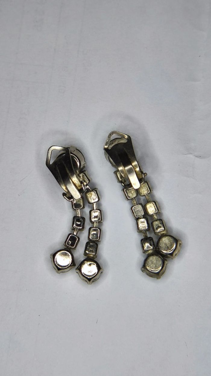 Clips d'oreilles strass - photo numéro 4