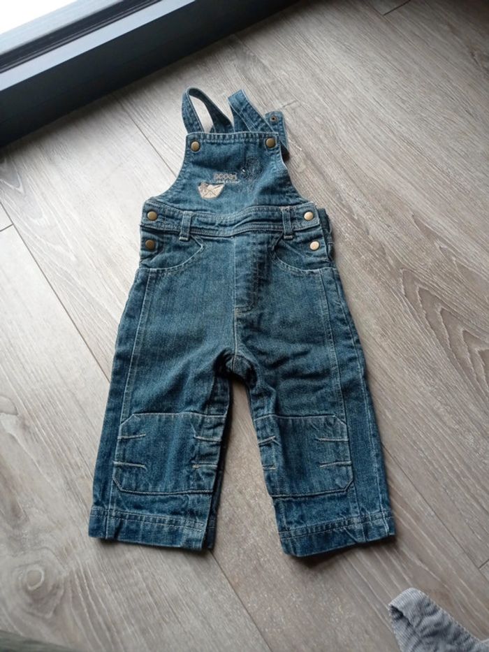 Lot de deux salopettes 12 mois - photo numéro 5