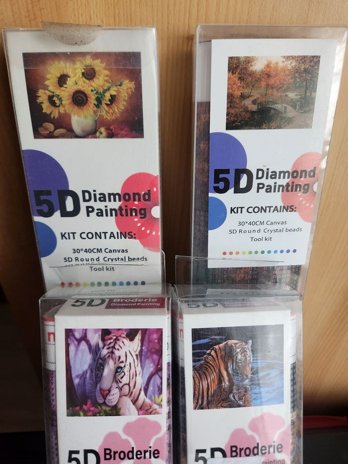 Lot Diamond painting - photo numéro 2
