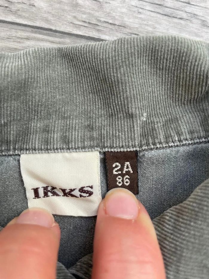 Robe kaki IKKS 2 ans - photo numéro 2