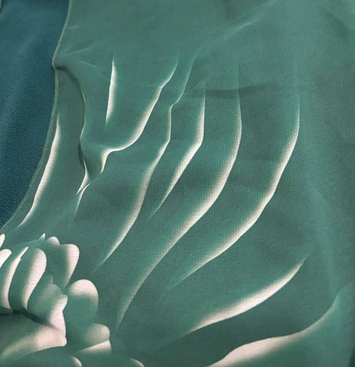 Robe verte fleurie - photo numéro 5