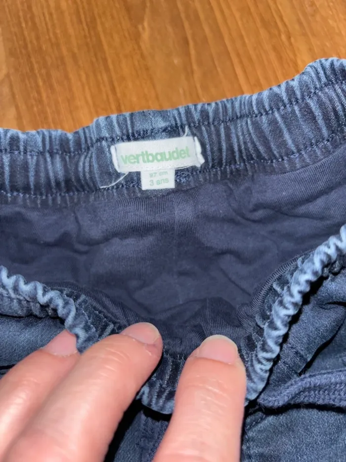 Jeans Vertbaudet 3 ans doublé chaud - photo numéro 2