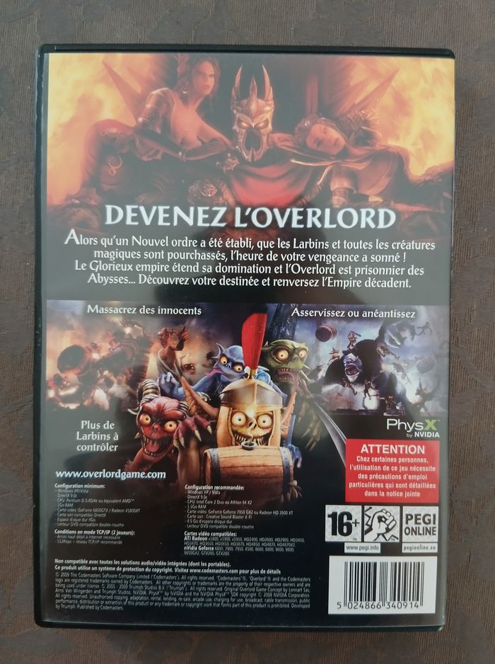 Jeux PC OVERLORD 2 - photo numéro 2