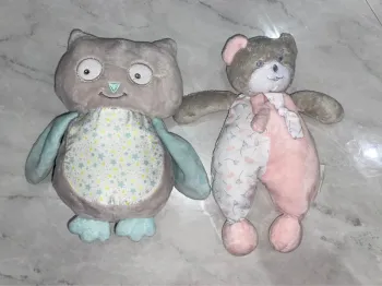 Lot 2 peluches
