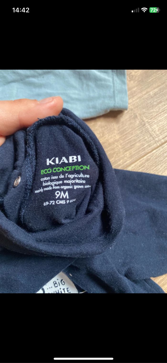 T-shirt manches longue 9 mois - photo numéro 3