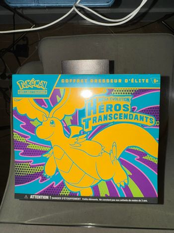 POKÉMON - COFFRET DRESSEUR D’ÉLITE - ME2.5 MÉGA DRACOLOSSE - FR & MICRO DÉFAUT SCELLAGE