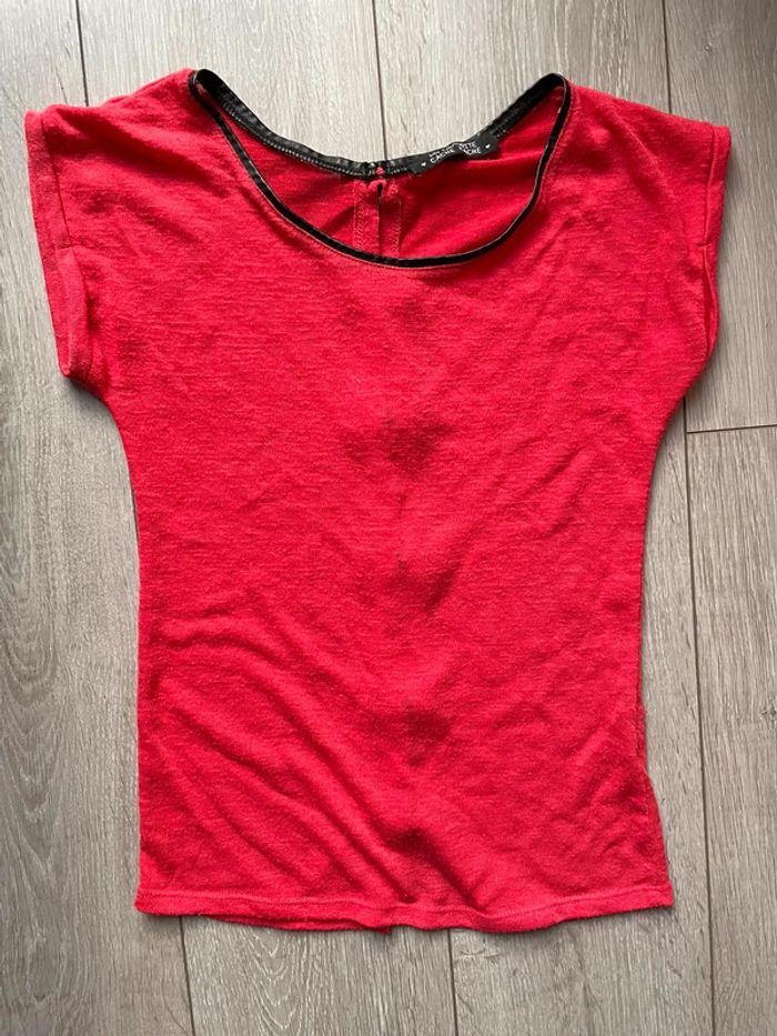 Tee shirt en maille pour femme