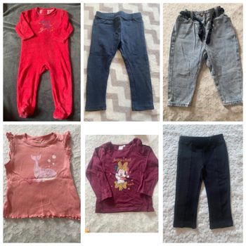 Lots vêtements bébé fille