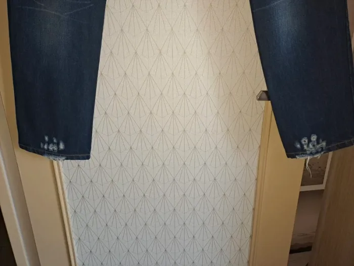 Jean homme slim fit neuf effet used piazza Italia étiquette vente enlevée 42 France (46 Italie) - photo numéro 3