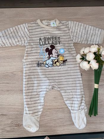 Pyjama beige mickey