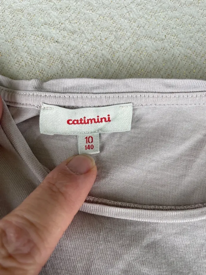 T-shirt catimini, 10 ans - photo numéro 4