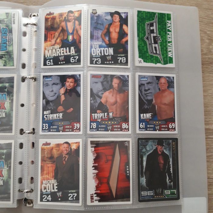 Lot de 88 cartes de catch - photo numéro 9
