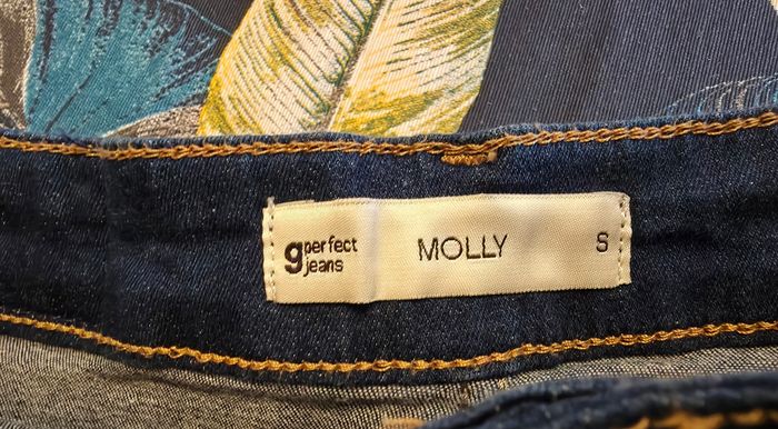 Jupe en jeans bleu foncé 36 - photo numéro 5