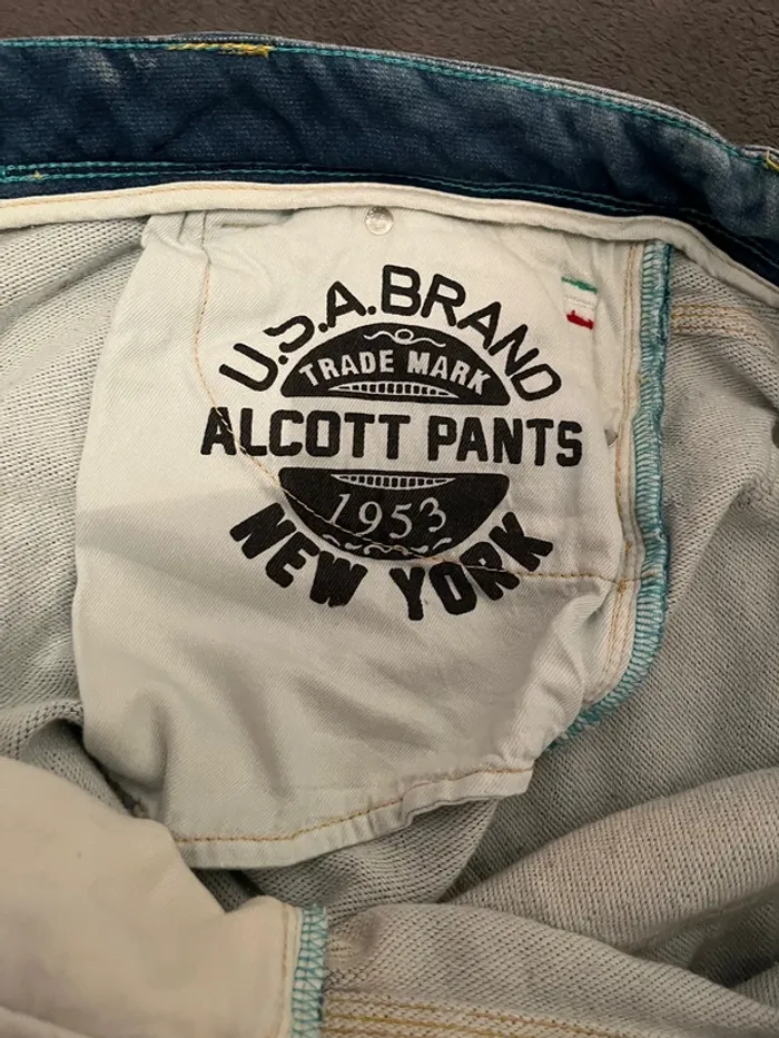 Short Alcott denin bleu jeans (p9) - photo numéro 6
