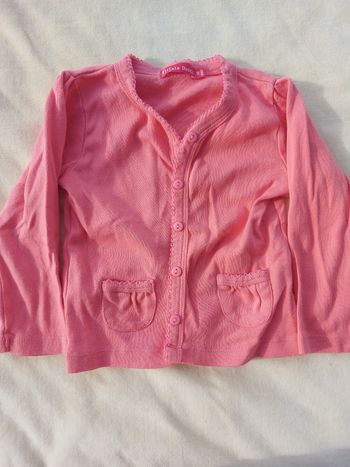 Gilet léger fille 18 mois