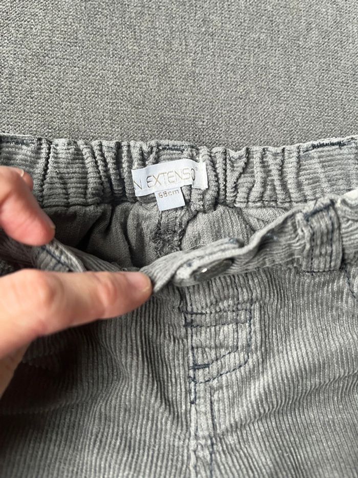 Pantalon en velours côtelé 6 mois - photo numéro 4