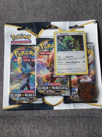 Tripack pokemon clash des rebelles rayquaza eb02