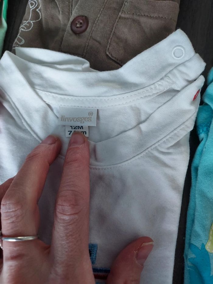 Lot t-shirt sans manche - photo numéro 2