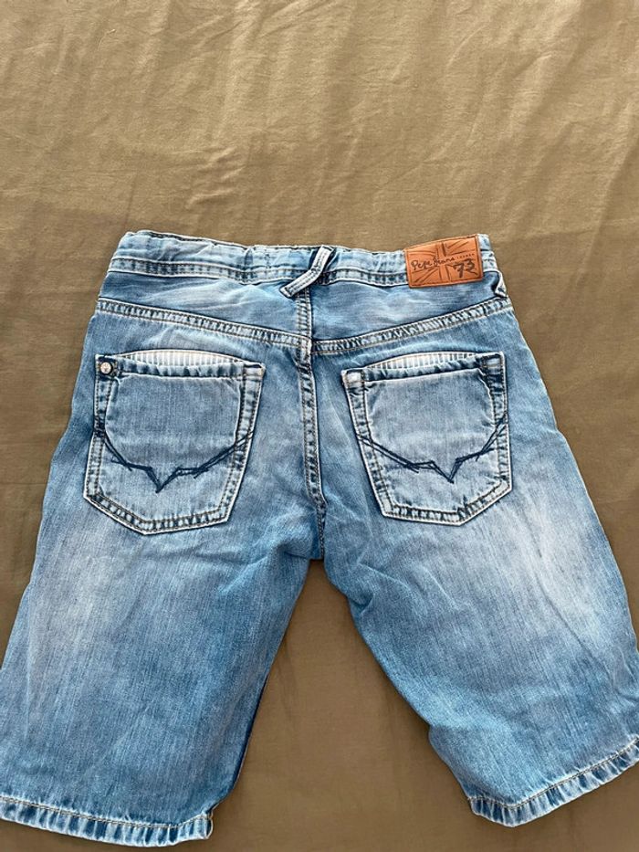 Short en jean Pepe Jeans 10 ans - photo numéro 2