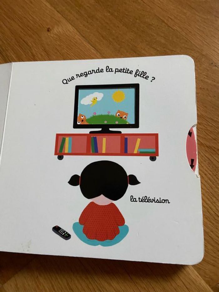 Livre enfant kididoc imagier de la maison à manipuler - photo numéro 2
