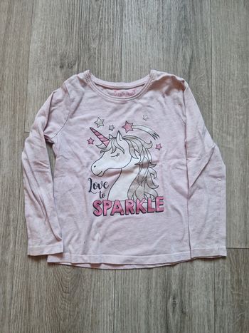 T shirt licorne 3/4 ans