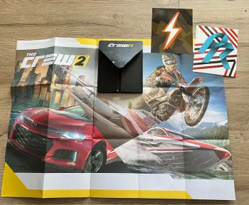 The crew 2 poster et sticker