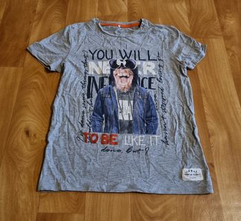 tshirt gris imprimé  manche courte Name it taille 11/12ans