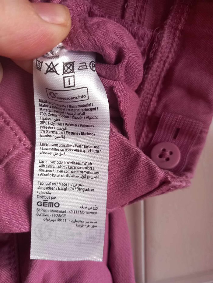 Pantalon rose foncé 9 ans Gémo - photo numéro 6