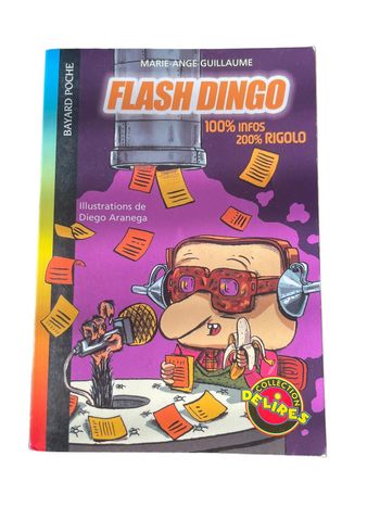 Livre Delires Flash Dingo N•259 Bayard