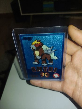 Carte pokémon entei meiji blue card pocket Monster