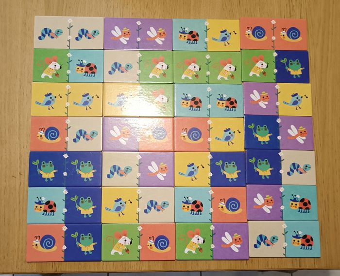 Jeu Domino "Petites bêtes" Djeco 3 ans + - photo numéro 4