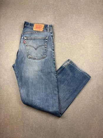 Jean pantalon coupe droite 521 02 levis bleu W36 L34