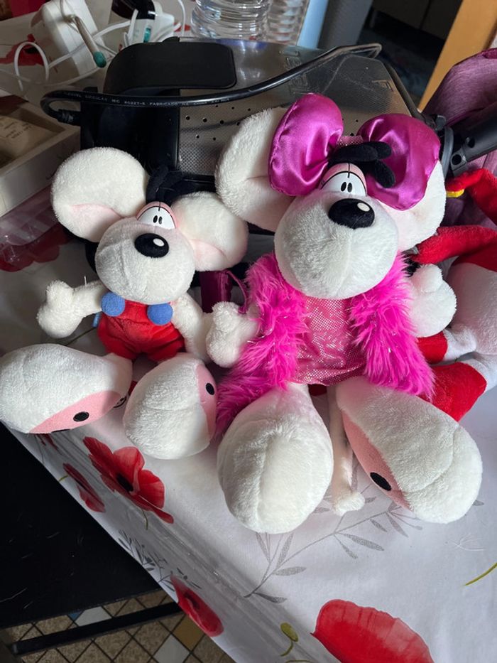 Lot peluche didl 2