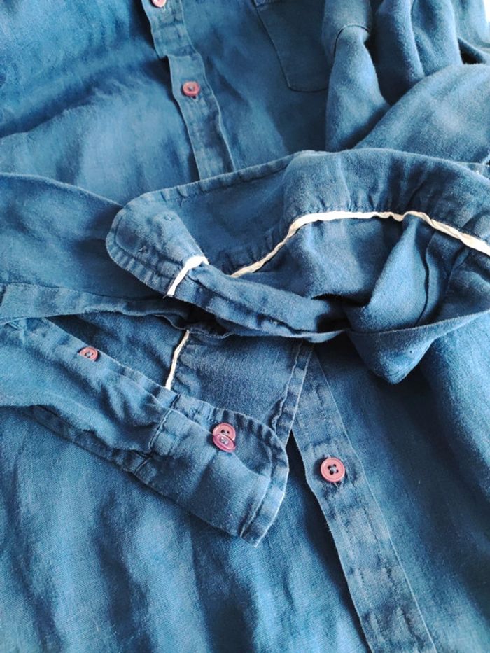 Chemise en lin homme Lafayette XL - photo numéro 5