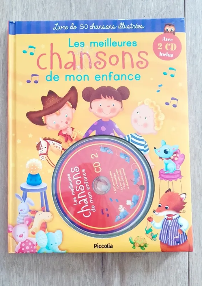 Livre avec CD enfant