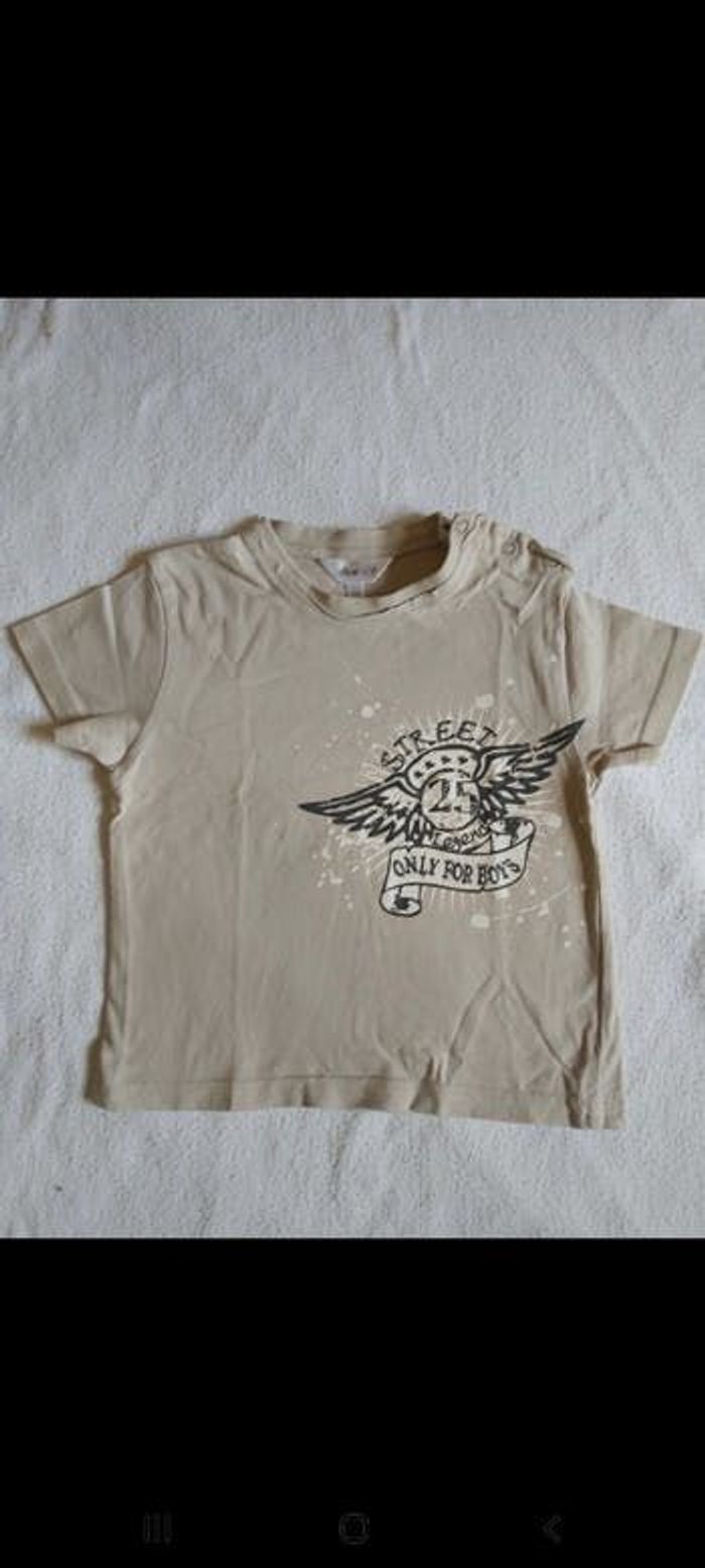 Tshirt manche courte 18 mois