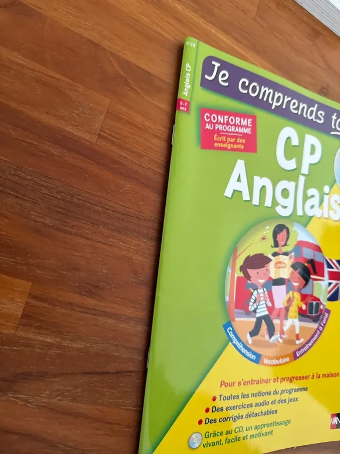 Livre, je comprends tout CP anglais - photo numéro 2