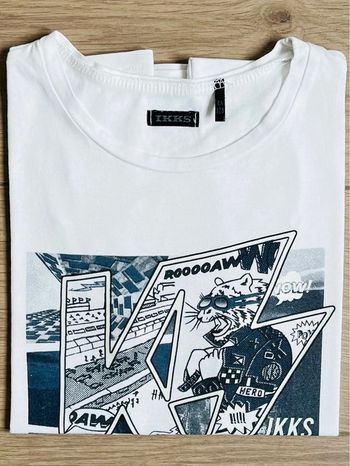 T-shirt BD phosphorescent IKKS T-8 ans