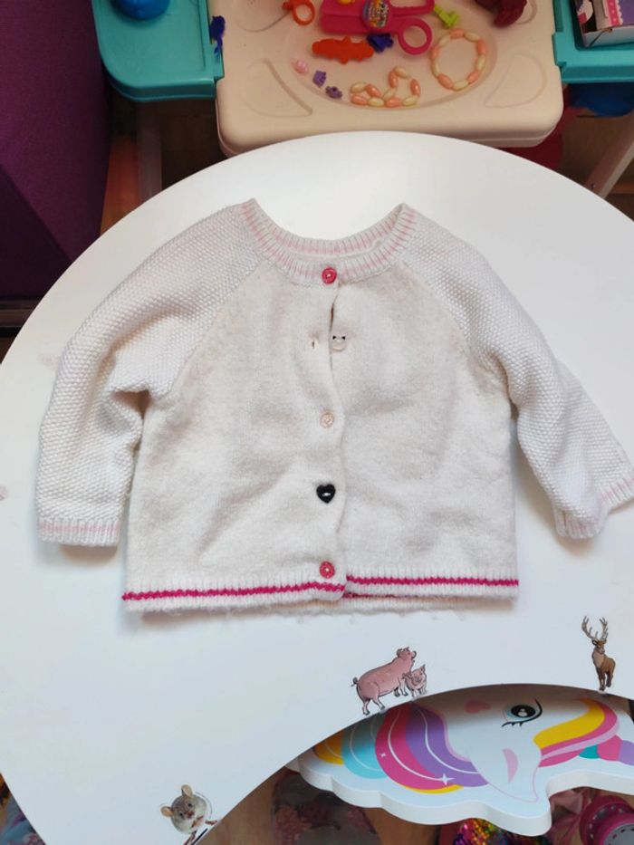 Pull bébé fille Catimini 6 mois - photo numéro 3