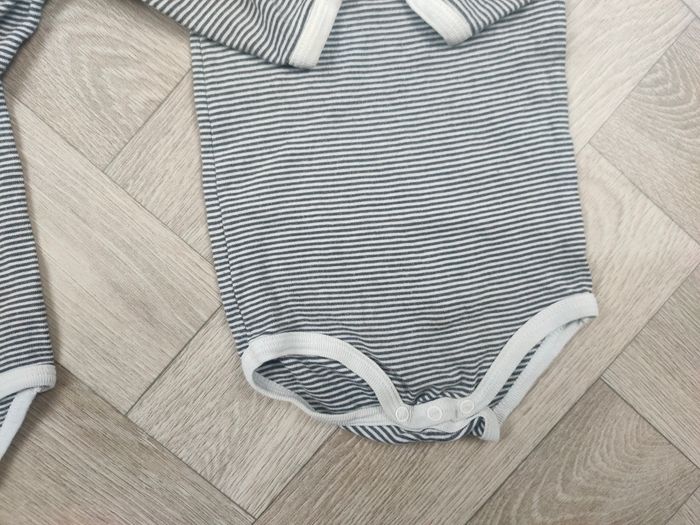 Ensemble bébé garçon rayures 12 mois - photo numéro 5