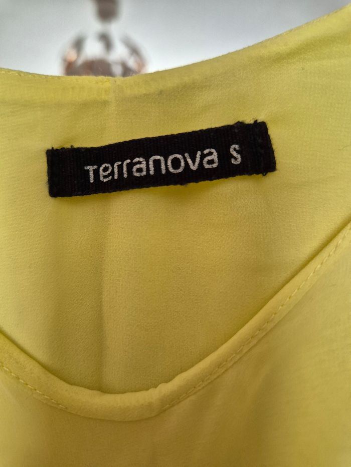 Haut à bretelles jaune Terranova - photo numéro 3