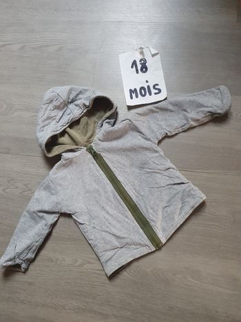 Gilet 18mois garçon