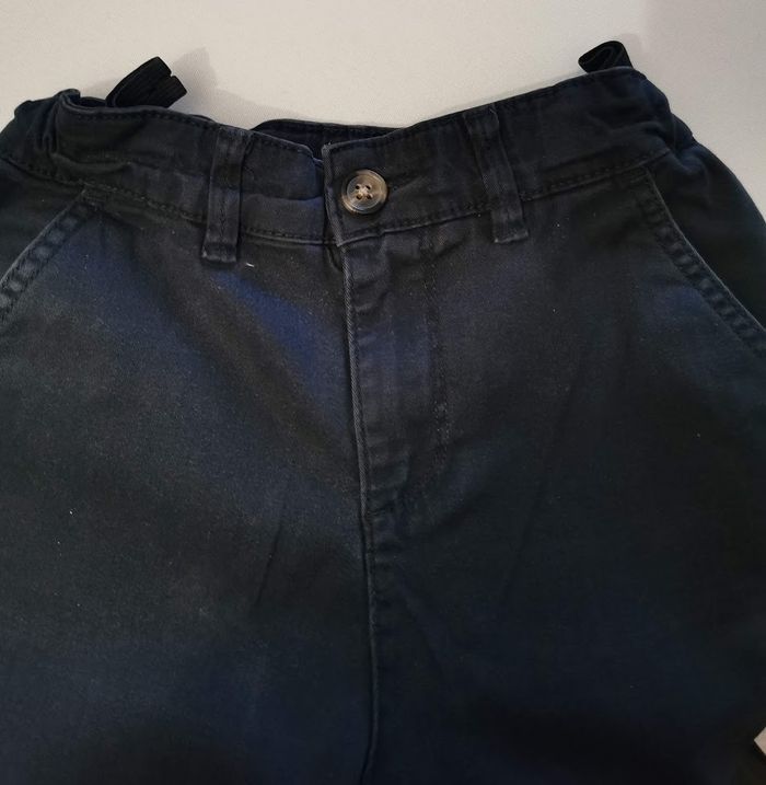 Pantalon Chino Enfant Bleu Marine - photo numéro 3