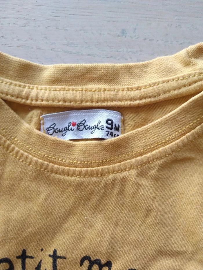Lot de 3 tee-shirts 9 mois - 74 cm - photo numéro 7