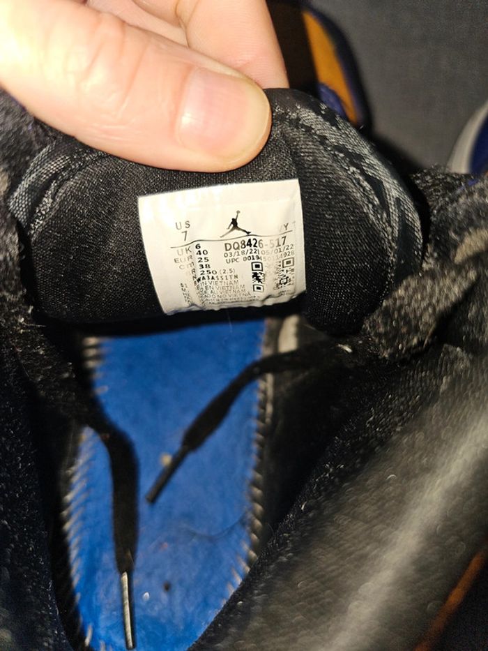 🔥Nike Air Jordan 1 Mid Lakers T.40 💫🏀 - photo numéro 8