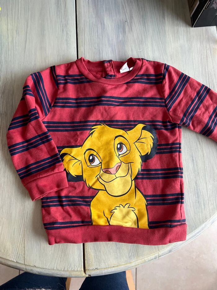 Sweat Disney baby 36 mois