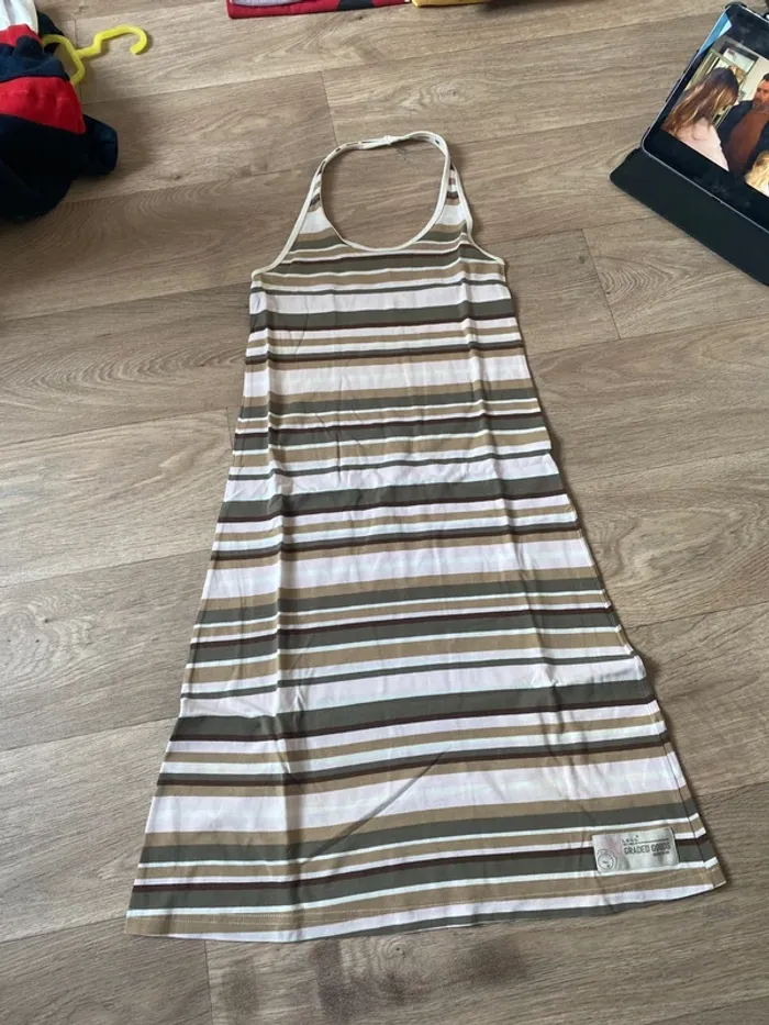 Robe à rayure