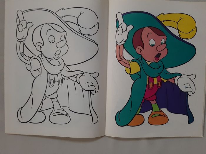 Cahier de coloriages - Pinocchio - Disney-color - photo numéro 6